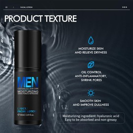 Cool Oil Control Mens Skin Care Kit, Mens Skin Care Set For Daily Skincare With Mens Face Wash, Mens Face Moisturizer, Toner, Lotion, Face Mask, Mens Facial Care Kit, Hydrating, Deep Cleansing