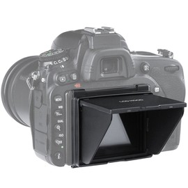 STSEETOP Camera LCD Sun Shade Sun Hood Camera LCD Viewfinder Professional Optical Sunshade with Screen Protector for Nikon D750