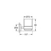 Essentials Holder For Glass, Soap Dish Or Soap Dispenser