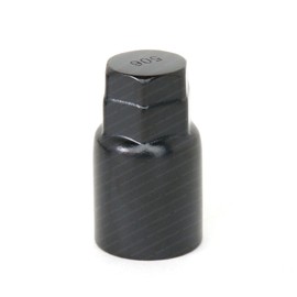 Corvette Lug Nuts and Wheel Locks Set - Black for 1997-2019 C5, C6, C7, Z06, ZR1, Grand Sport