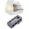 Aluminum 1/4-Inch Hex Bits Holders Fit for Dewalt Wrox Cordless
