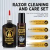 Razor Cleaner and Lubricating Oil Set for Razor Head, 120