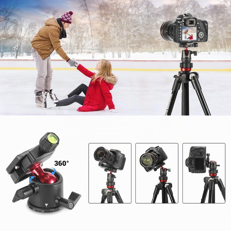 SMALLRIG Mini Ball Head 360° Panorama with 1/4 Inch Screw