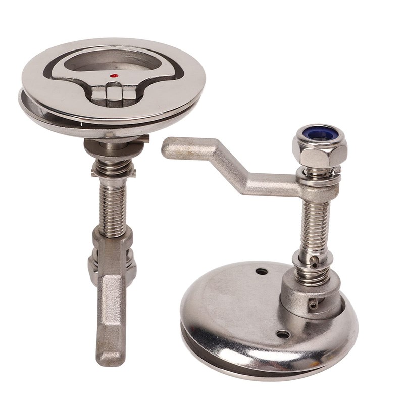 Boat Cam Latch, Stainless Steel Flush Pull Hatch Lift 10-60