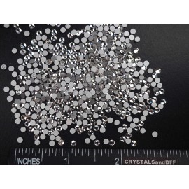 PRECIOSA Crystal clear CLOSEOUT MIX Preciosa VIVA Genuine Czech Rhinestones ss10 Nail Art