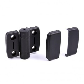 KINETIK MSystem® KM.SCEF40 Torque Hinge with Adjustable Friction - Plastic Black - Pack of 1