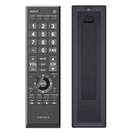 Universal Remote Control Compatible with Toshiba TV LED LCD HDTV CT-90325 CT-90326 CT-90329 CT-8037 CT-90302 CT-90275 CT-90 CT-90366 CT-RC1US-18