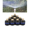 La Farah 10pcs Atomizing Sprinkler Nozzle,1/2 inch Garden Misting Emitters