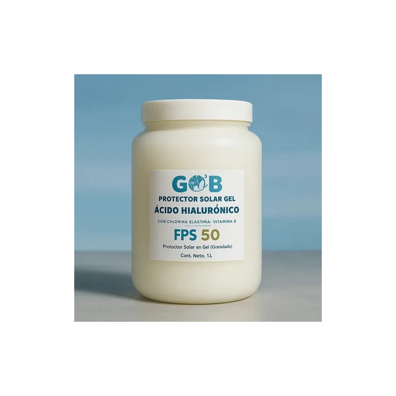 Protector Solar Ácido Hialurónico Gel Ozonizado 50 1 Lt Sunscreen