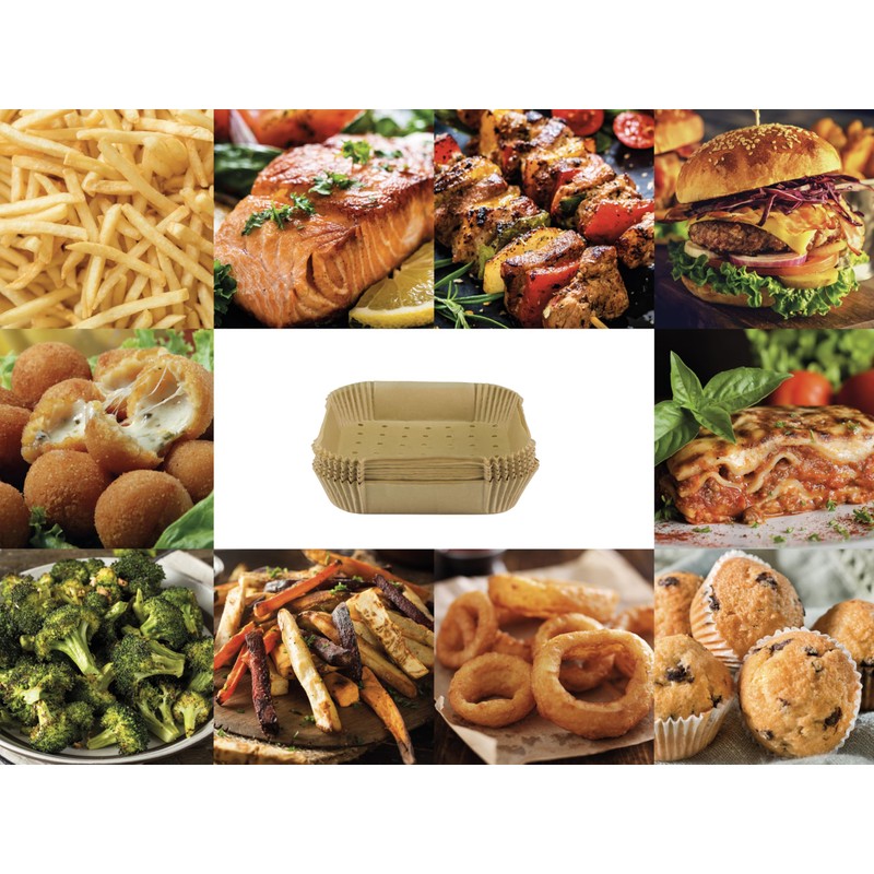 BEPER C103ACC003 Baking Paper for Hot Air Fryer, Set of