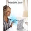 Koonie USB Fan, Strong Wind Ultra Quiet Small Desk Fan