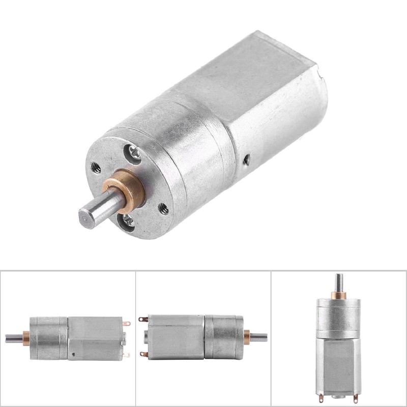 DC12V High Torque Electric Gear Box Reduction Motor (50RPM)