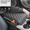 PU Leather Car Armrest Cover Pad Center Console Box Cushion