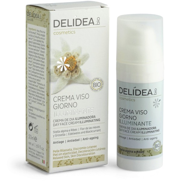 Delidea Edelweiss & Blackcurrant Illumniating Day Face Cream, 50 ml