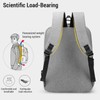 Men's Business Bag Set USB High Capacity Laptop Backpack Double