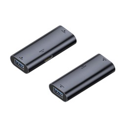 MSL FORCE USB 3.2 Signal Amplifier and Extender with 15W Power Port for Data Transfer, Rapid Charging, Type-C Type-A, 32.8 ft (10 m) Extension 5 Gbps, AF-AF 15W, AF-15W (USB-A Input to USB-A Output)