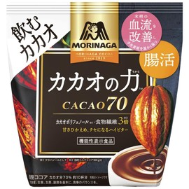 Morinaga Co., Ltd. CaCao70, 7.1 oz (200 g) x 3 Packs