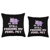 Virtual Pet Nostalgia Digital Pets 90s Retro Gaming Humor Throw