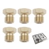 Jecdfs Pack of 5 Gas Nozzle Injectors for LPG Propane