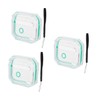 Gatuida 3pcs Wireless Earphone Protector Case Cover for Mint Green