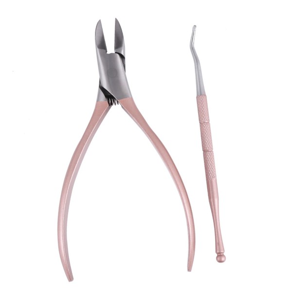 FOMIYES Portable Manicure Set of Stainless Steel Nail Clippers for