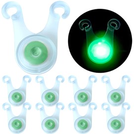 fogman Rope Light Guy Rope Camping Tent Tarp Outdoor Set of 10 (Green)