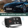 5 Buttons Remote Key Fob Compatible With Jaguar,Jaguar Xf Remote