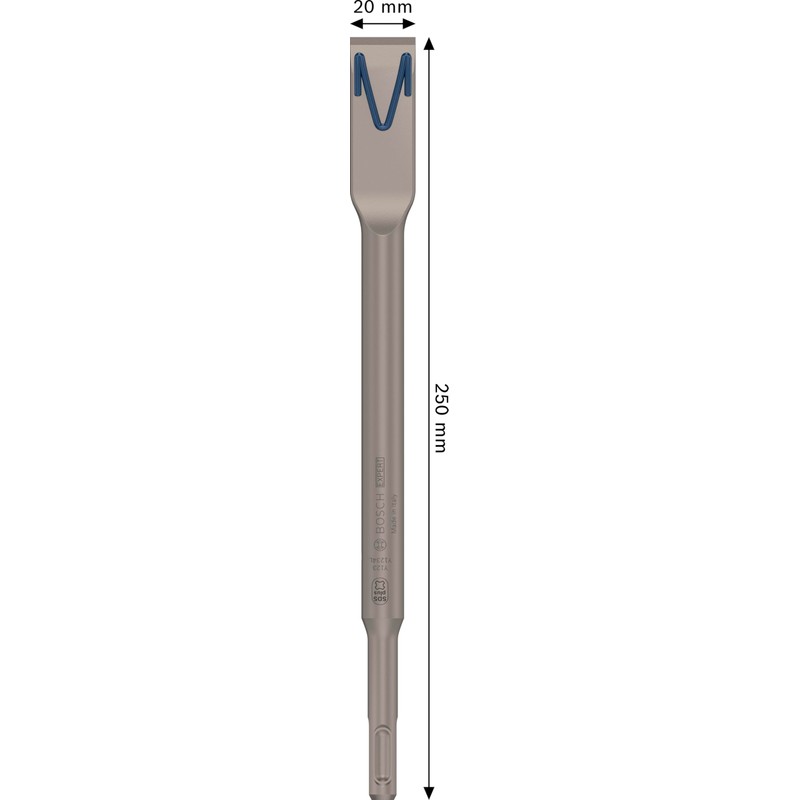 Expert SDS plus-8C Flat Chisel, 20 x 250 mm