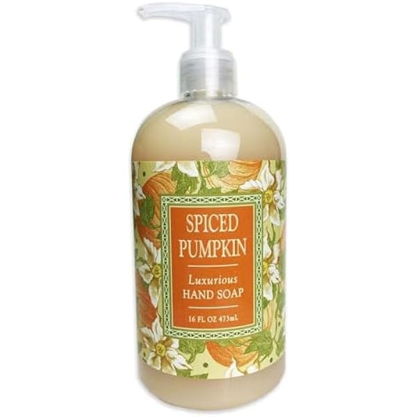 Greenwich Bay Trading Company Autumn Collection: Spiced Pumpkin 16oz Hand