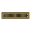 Hartford Ventilation Brown Floor Register Vent for 2" x 14"