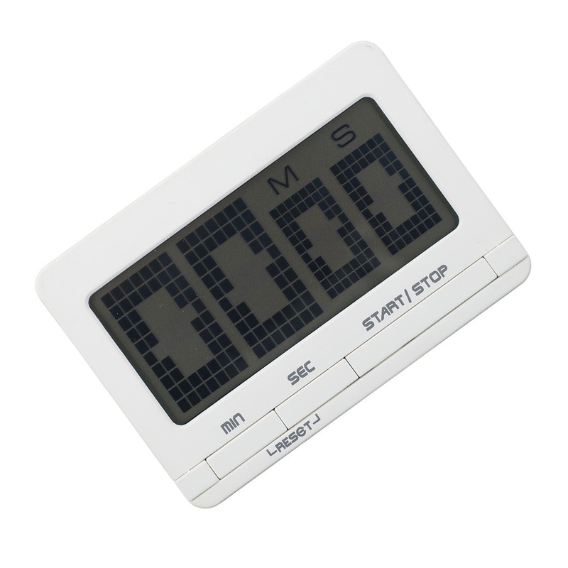 Digital Kitchen Timer Big Digits Magnetic Timer Backing Stand for