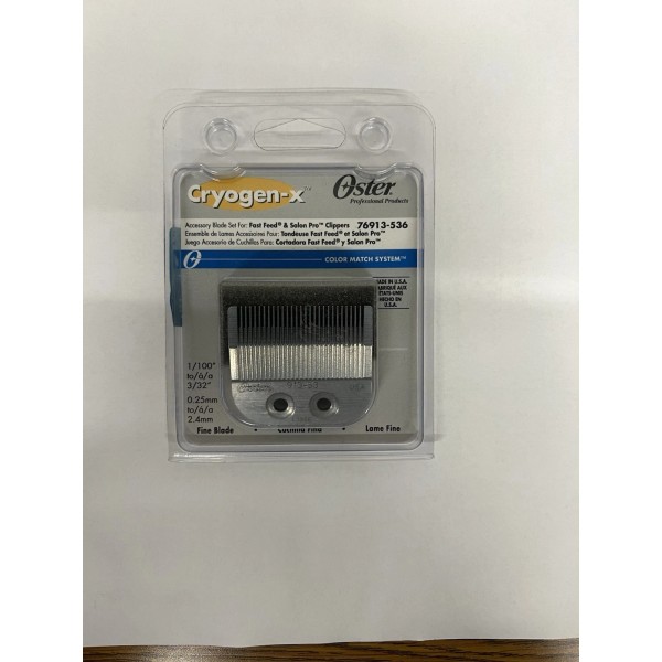 Oster Cryogen-x Fast Feed Fine Replacement Blade | 76913-536