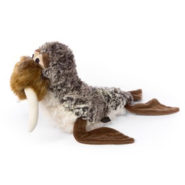 sigikid San Francis BeastsTown Plush Toy for Children and Adults to Collect, Gift, Play, Cuddle, Grey/White/Brown/Walrus