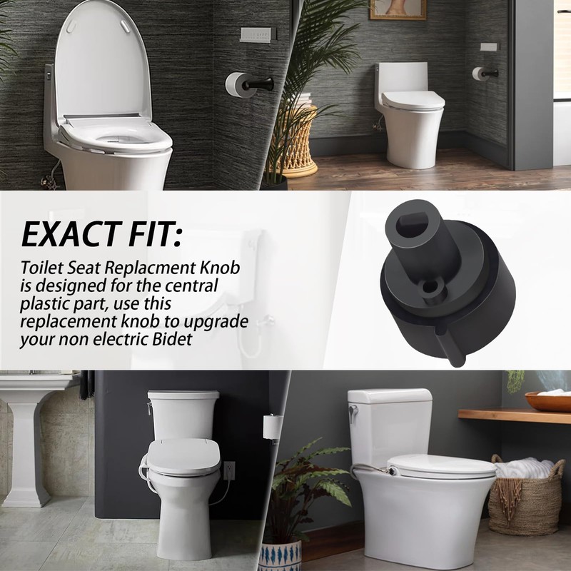 Ciuouient Replacement Knob Compatible with Brondell Bidet Toilet Seat Non-Electric
