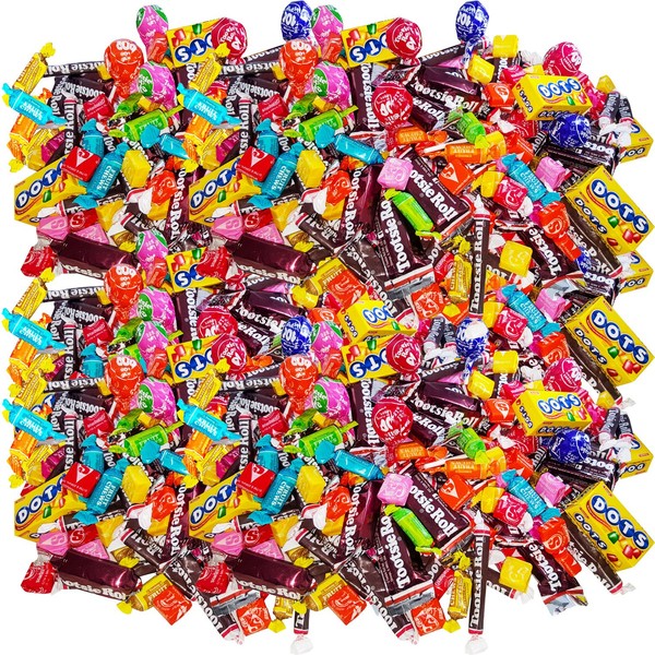 Bulk Starburst & Tootsie Favorites 9.5 Lb Candy Variety Value Bundle Care Package 400+ Pcs (152 Oz)