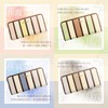 Clelia CL-11177 Women's Long Wallet, Multicolor, Striped, Round Zipper, Bellezza
