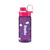 Trinkflasche BPA-frei 550 ml, auslaufsicher und Kohlensäure geeignet, spülmaschinengeeignet, Regenbogen