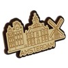 Printtoo Souvenir Wooden Engraved Amsterdam City of Netherlands Custom Fridge