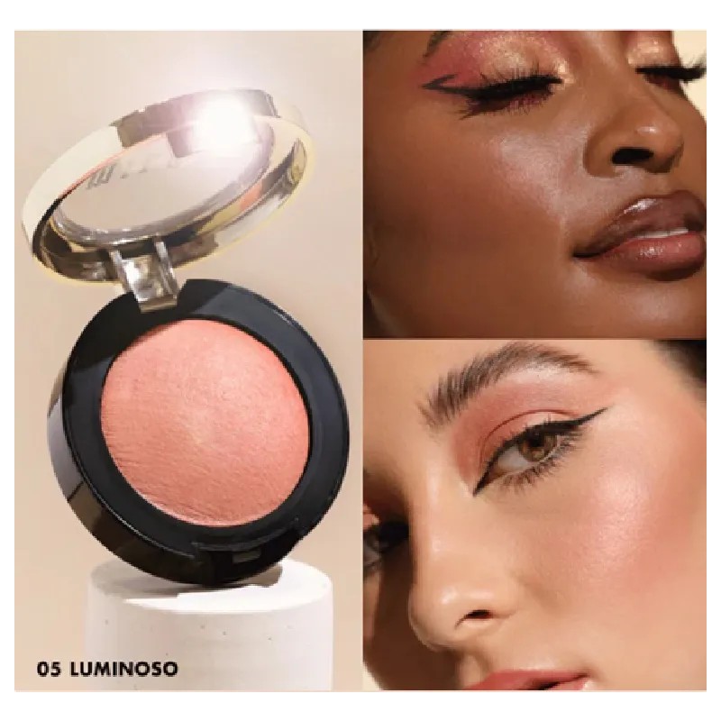 Rubor Milani Baked Blush Luminoso Satinado Vegano Cruelty Free