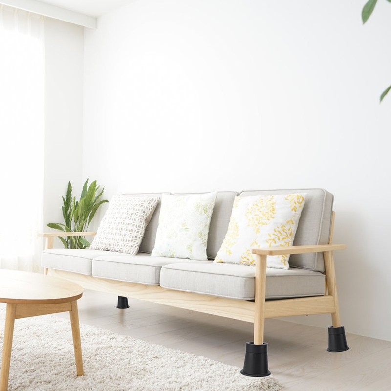 Home Bed Risers Heavy Duty Furniture Risers for College Dorm