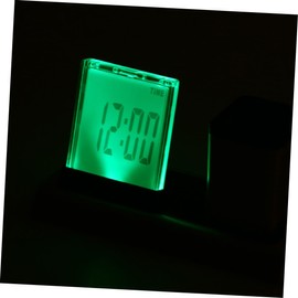 Operitacx Pen Holder Mit LCD-Display Multifunktionaler Kalender Thermometer Und Alarmuhr Schul Und Bürozubehör Batteriefrei Bunte -hintergrundbeleuchtung