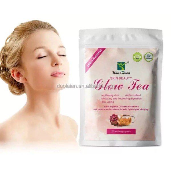 Unbranded GLOW SKIN TEA WHITENING ANTI OXIDANT DETOXING AND IMPROVING