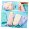 Baluue 5Pcs Exfoliating Soap Saver Bags Mesh Pouches for Foaming