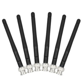 6PC UHF Antenna with BNC Connector Compatible with EW100 EW300 EW500 G3 G3 Series