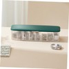 TEHAUX Cable Management Box with Cover Multi Grid Cable Storage
