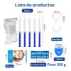 Kit De Blanquear Dientes Lampara Led Gel Dental 7 En