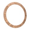 Watch Bezel Insert 38mm Ceramic Embossed Digit Watch Bezel Ring