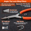 SPEEDWOX 9 Inch Angle Tip Lock Ring Plier - Remove