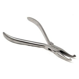 Dental Curved Howe Pliers, Orthodontic Position Angled Appliance Plier Wire Bending Instrument for Dentist, Multi-Purpose Lip Arches Bending Pliers Holding Arch Wires Plier