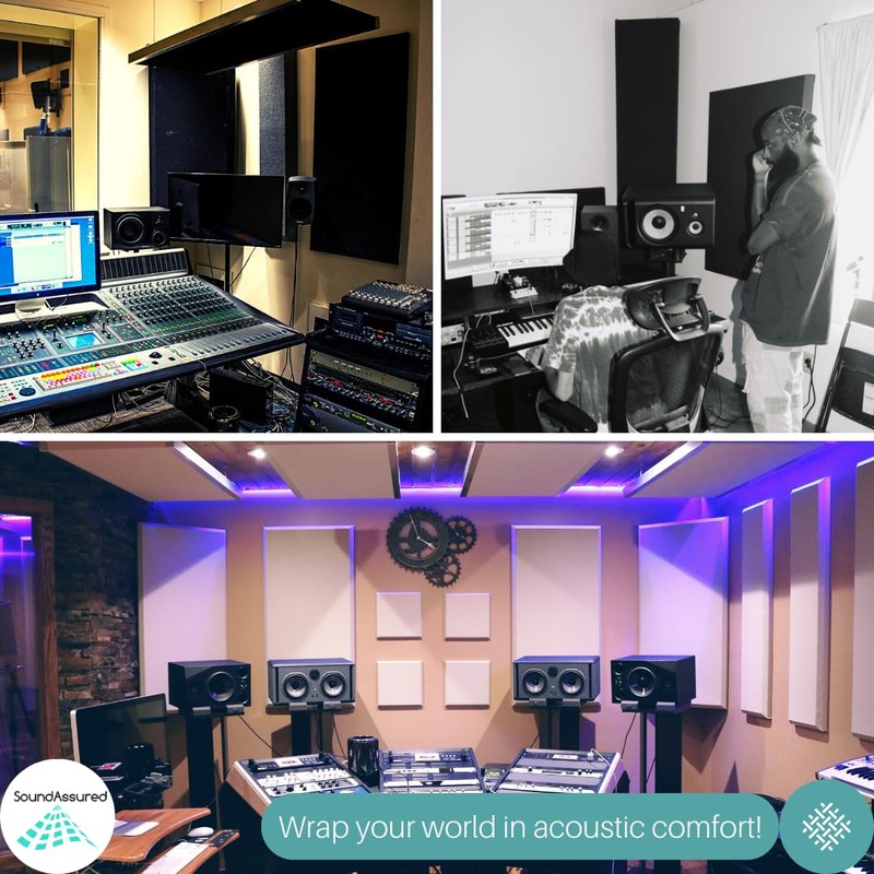 SoundAssured Acoustical Fabric - Acoustically Transparent Fabric for Making Acoustic